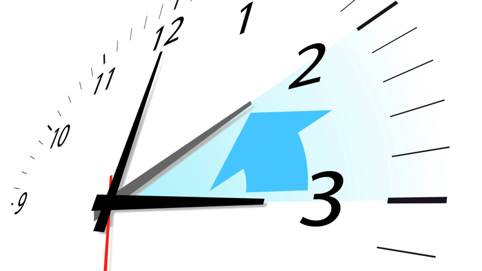 STILL KLOKKA: Natt til søndag fikk du en ekstra time i senga.