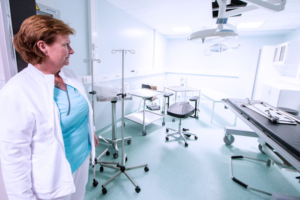 OPERASJONSSTUE: Det er ikke helt klart enda, men her skal det blant annet opereres innenfor gynekologi, urologi og plastisk kirurgi.