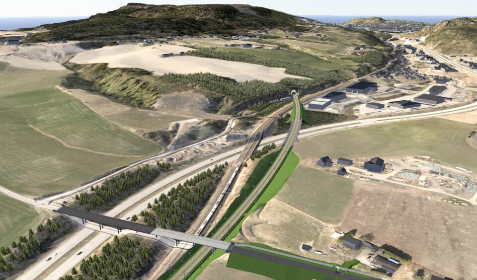 Kravene til sikkerhet og effektiv fremdrift gjør at Bane Nor vil bygge tverrslag inn til tunnelen i Kobbervikdalen og ved Danserud på eiendommen Nedre Fjell.