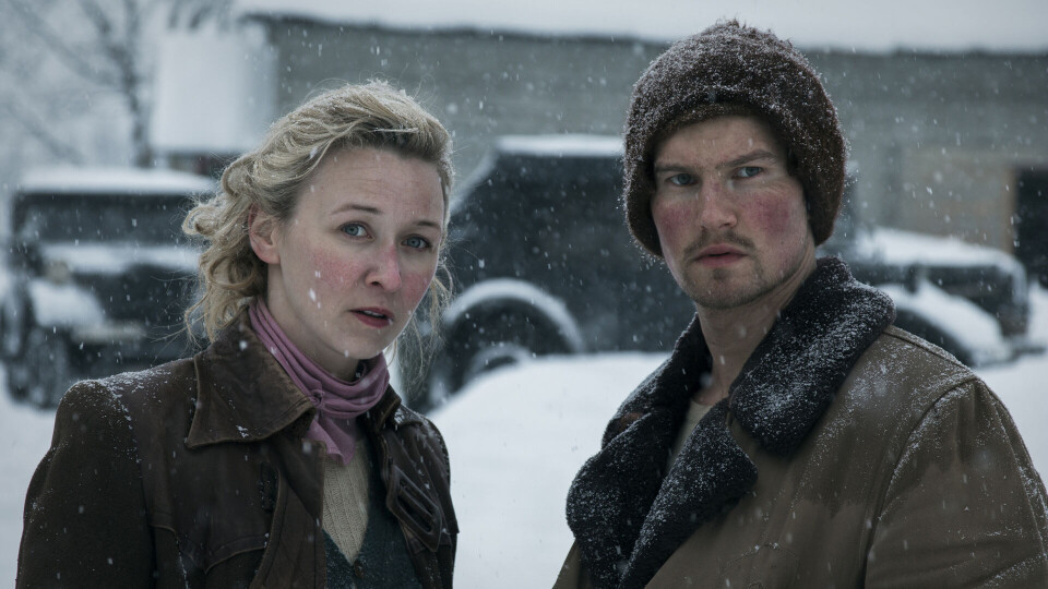 De lokale heltene, her med søskenparet Gudrun (Marie Blokhus) og Søren (Mads Sjøgård Pettersen).