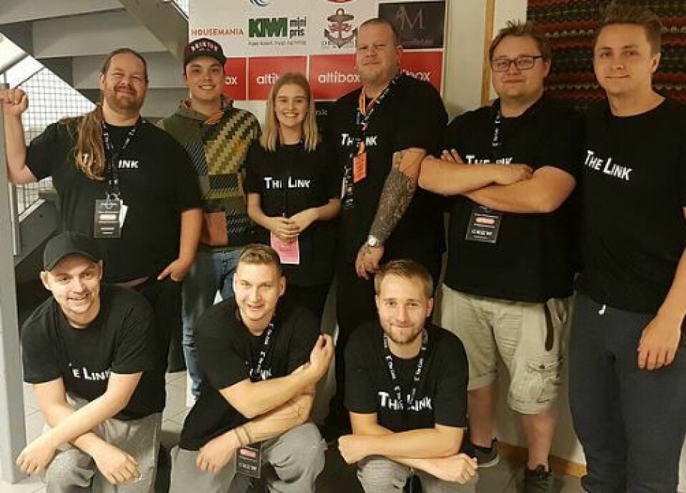 CREW: Dette er gjengen bak The Link (Foto: The Link)