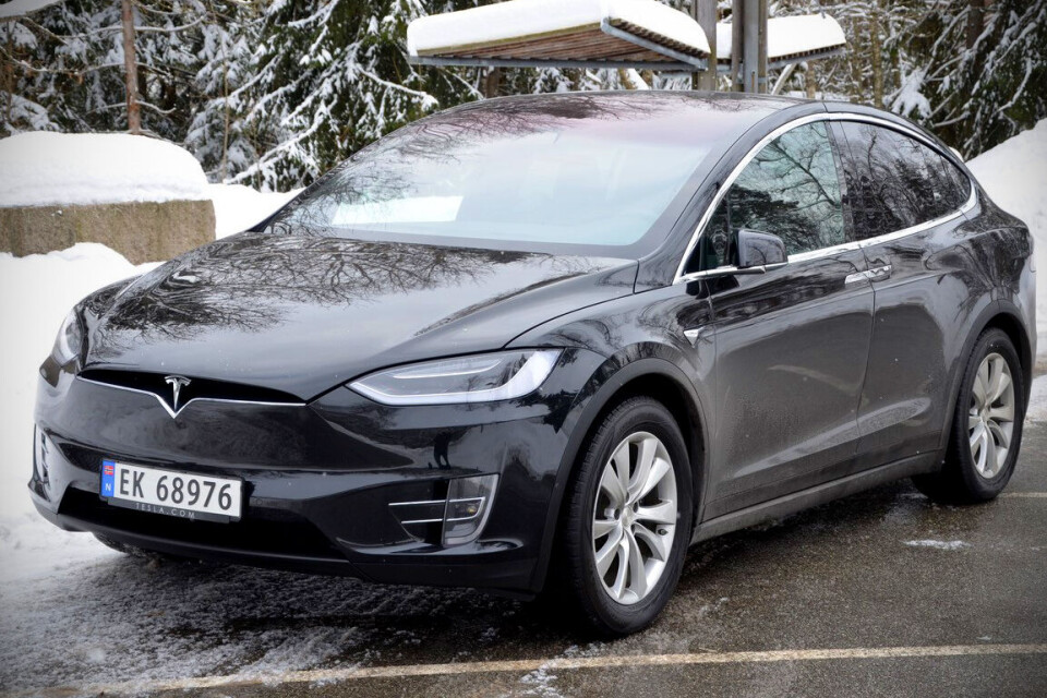 IMPONERER: Tesla Model X overbeviser på de fleste områder.