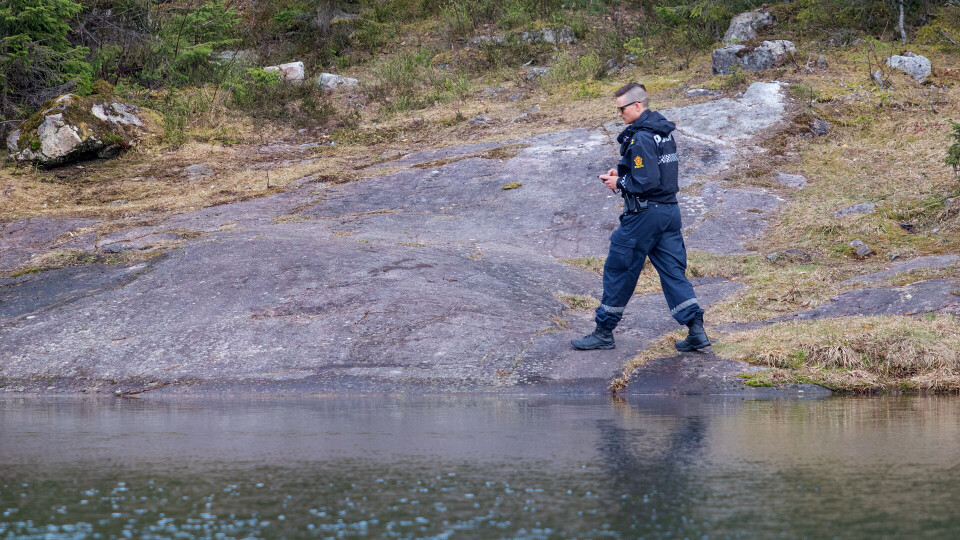 ÅSTEDET: Her skal den unge gutten ha sklidd ut.