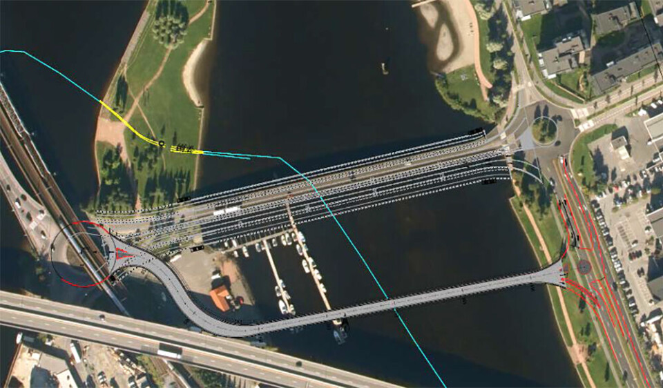 Bru-utbyggingen på Brakerøya vil gi tre år med trafikkaos