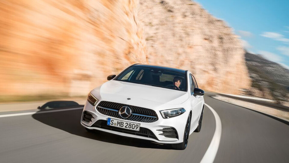 Mercedes senker prisene på helt nye A-klasse