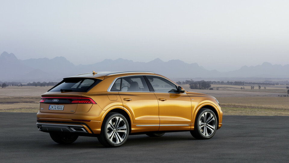 Nye Audi Q8: - SUV med hybrid-teknologi