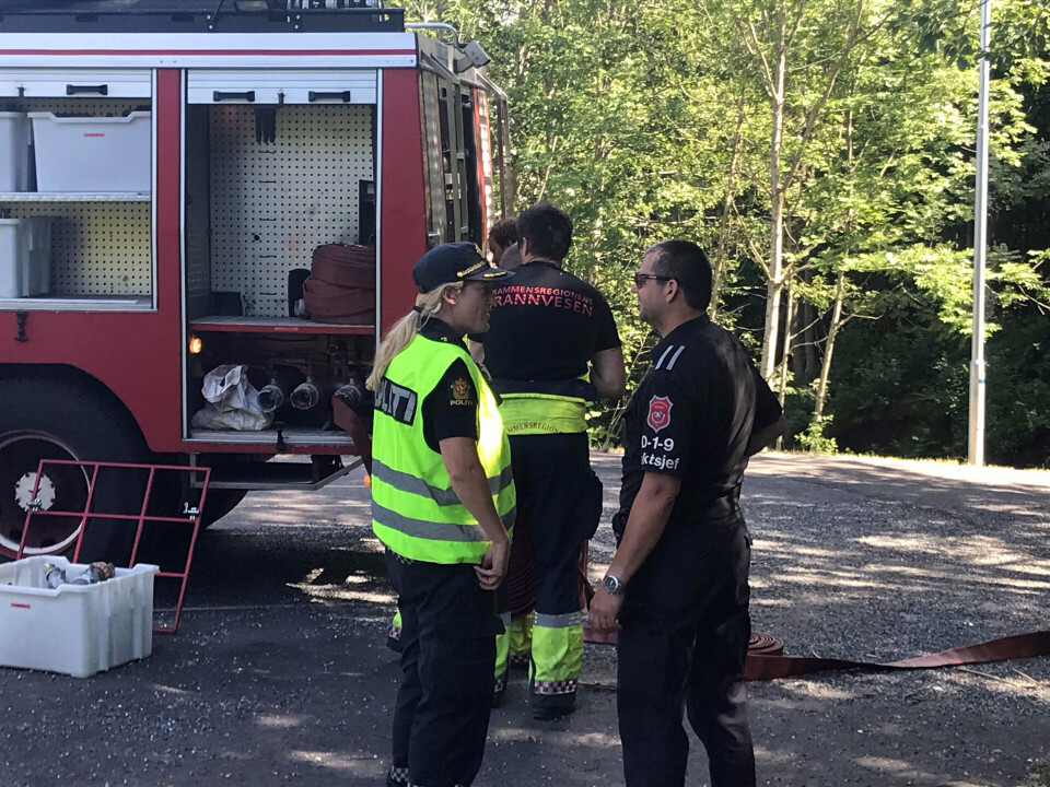 Mistenker at skogbrann var påsatt
