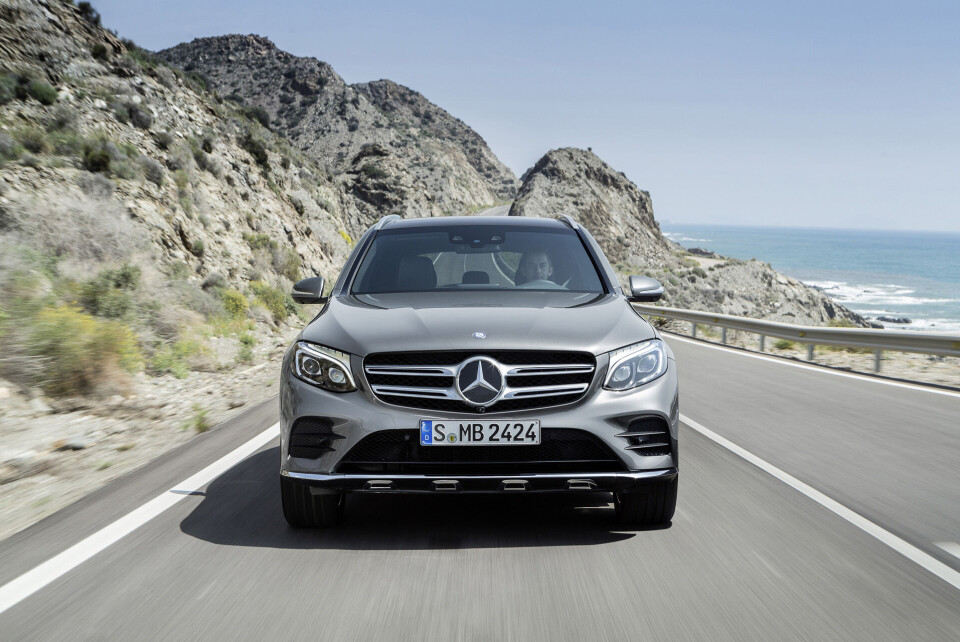 Mercedes har stor suksess med den lekre SUV-en GLC.