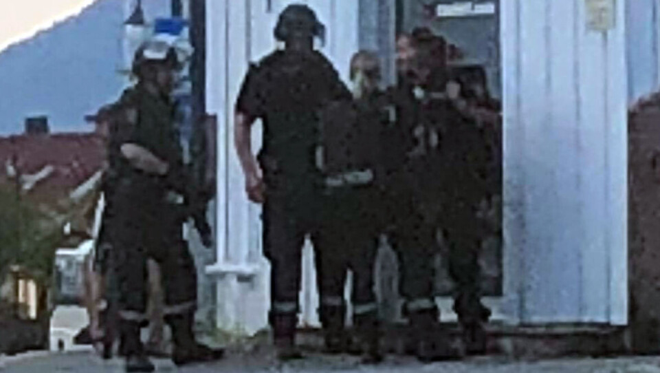 Væpnet politiaksjon i Svelvik