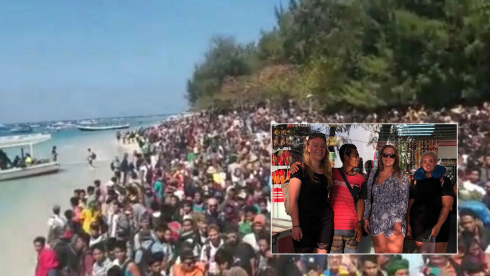 - Folk begynte å stresse og rope «tsunami!»