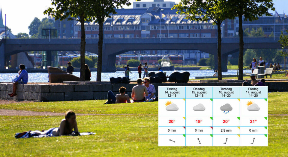 Tilbake til normal, norsk sommer - slik blir været i uka som kommer