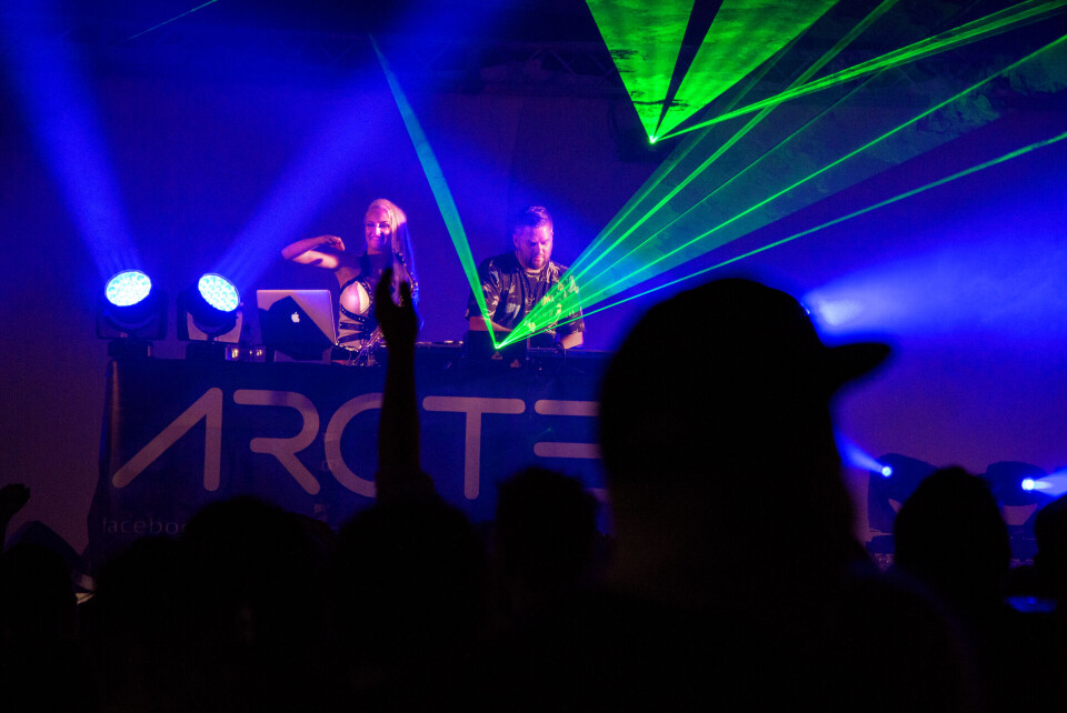 LYKKELIG: DJ Bjørn Morgan «Arcteec» Johansen jublet da han fikk beskjeden fra Drammen kommune fredag ettermiddag.
