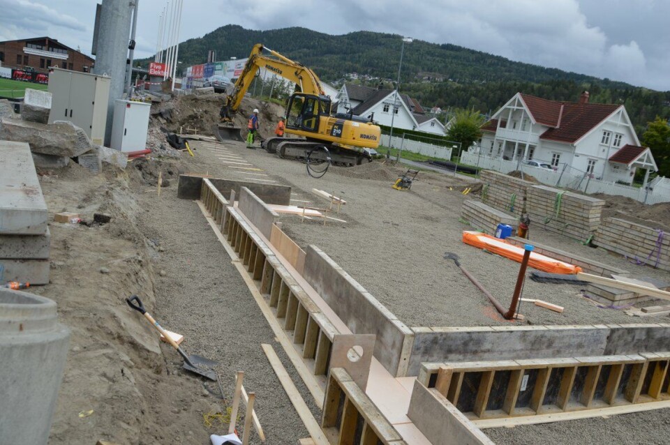 Mjøndalen får ny stadion-inngang