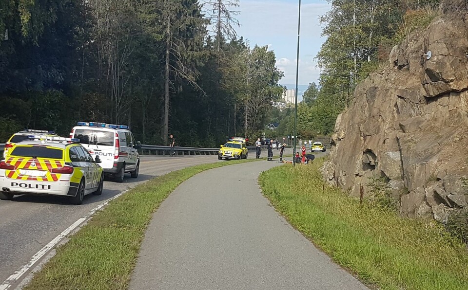 Mor og sønn knivstukket i Slemmestad