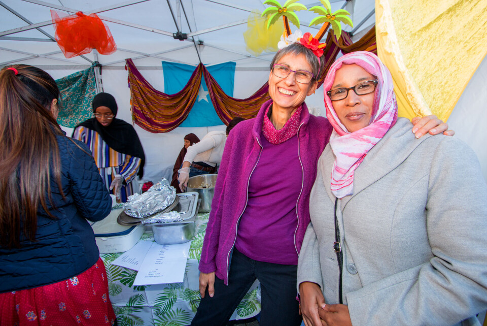 - Det er sånn internasjonal festival full av mat og dans og greier