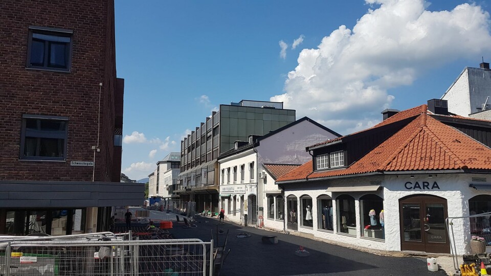 ØDE: Mange frykter at sentrumsgatene i Drammen blir folketomme som følge av bilrestriksjoner.