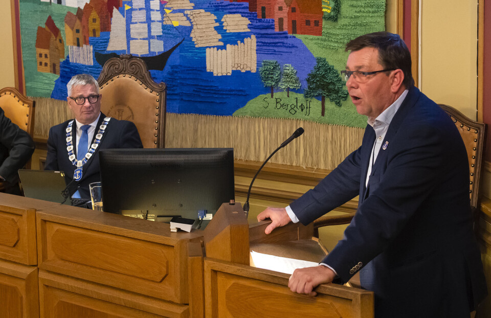 VEDTATT: Resultatet av bystyrebehandlingen ble som forventet, ja til ny bru, nei til gangbru.