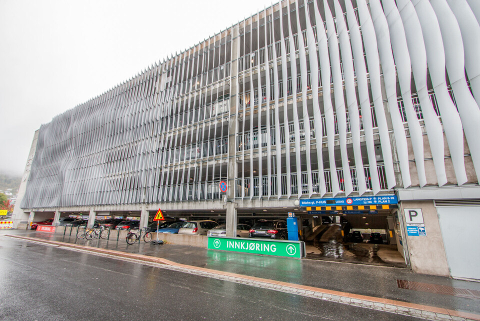 BLICHS GATE: Dette er et av P-husene kommunene nå stilles til disposisjon på kvelder og helger.