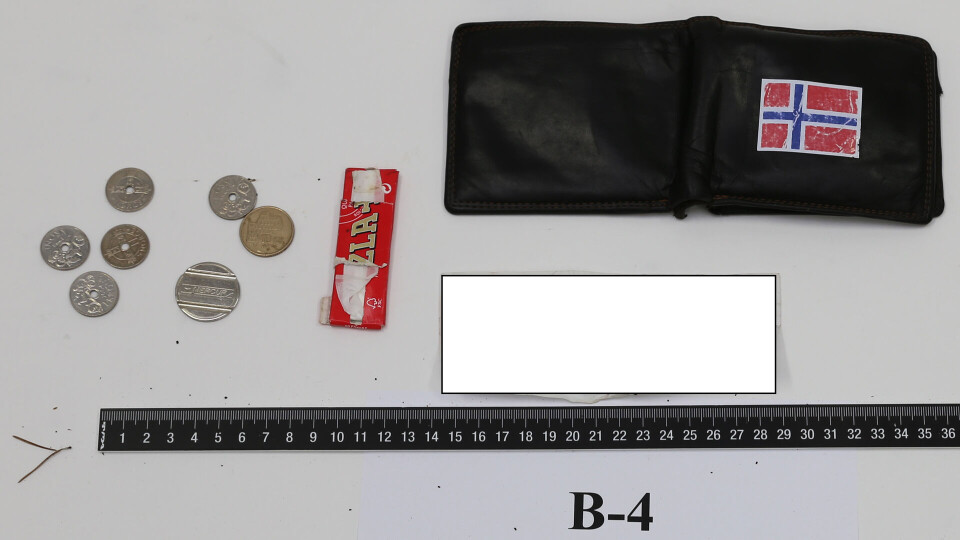 (FOTO: POLITIET)- Polletten kan stamme fra for eksempel vaskemaskiner på bensinstasjoner og lignende, forteller Håkestad.