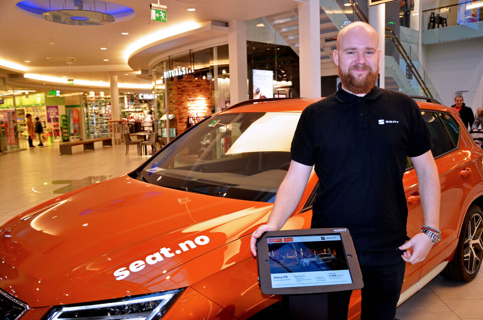 - Målet er rundt 500 nye Seat i Norge i år. Nå handler det meste om å bli kjent på markedet igjen, fastslår Alexander Dahl i Seat.