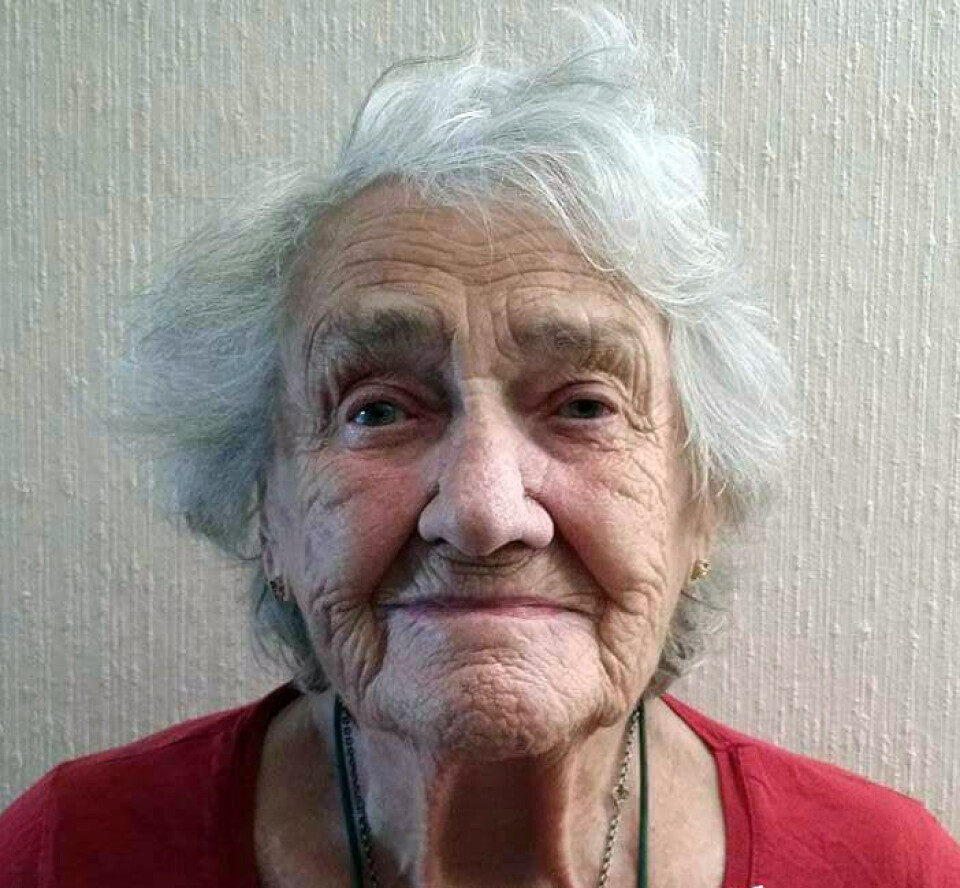 BLE 92 ÅR: Else Marie Lærum.