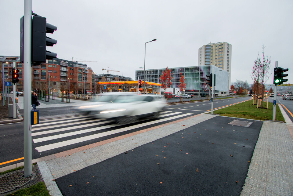OMDISKUTERT: Denne fotjengerovergangen har satt sinnene i kok.