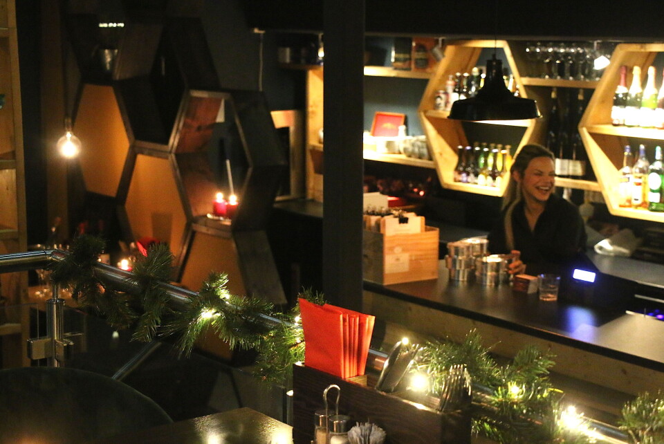 JUL PÅ STRØMSØ: Skal vi tro daglig leder blir det sannsynlig å se Strømsø julerestaurant på Strømsø neste år også.