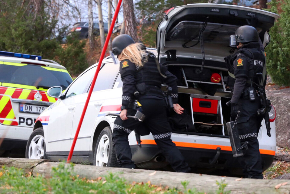 Politiet gikk til væpnet aksjon på Åssiden