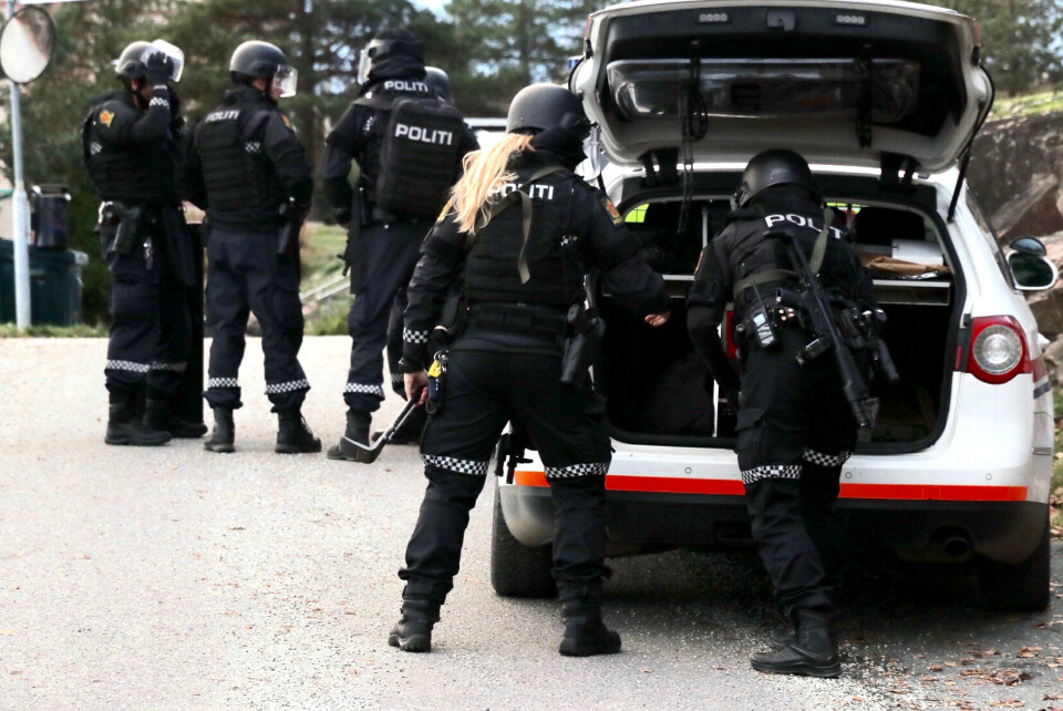 Politiet gikk til væpnet aksjon på Åssiden