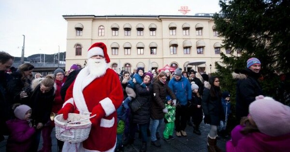 JULEGRANTENNING: Kanskje nissen dukker opp også?