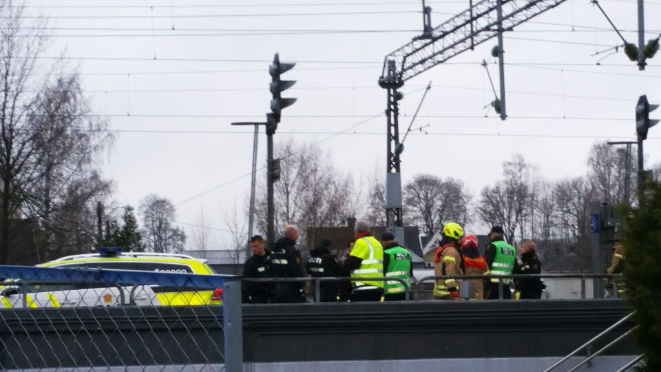 Mann omkom etter å ha blitt påkjørt av toget på Sørlandsbanen