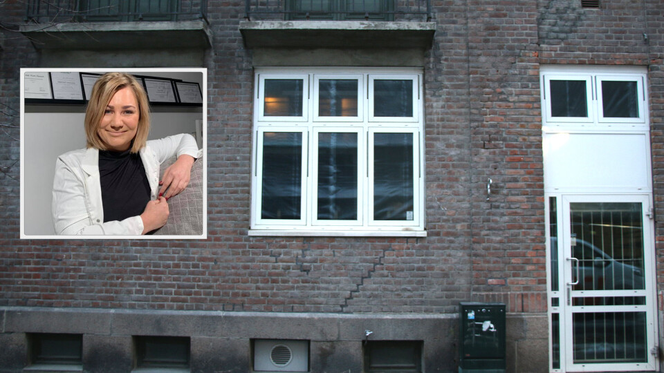 WAMKLINIKKEN: Oda Wam Hansen og resten av klinikken flytter inn i de gamle butikklokalene i Nedre Torggate.