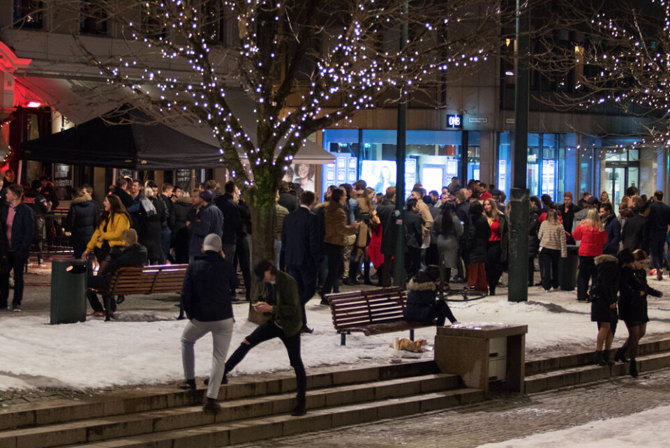 Mye fulle folk på byen 2. juledag - seks i arresten