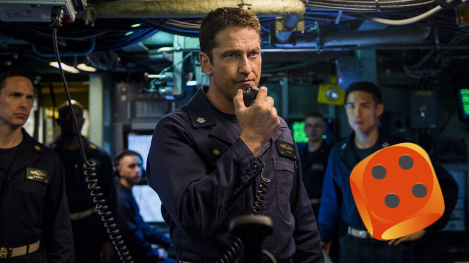 ORDRE BLIR GITT: Gerard Butler har sitt å stri med som ubåtkapteinen Joe Glass.