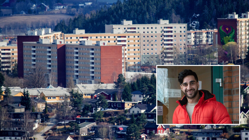 NÆRMILJØVÆRT: Gero Rigi skal sammen med fem andre unge voksne være synlige i bybildet på Fjell.
