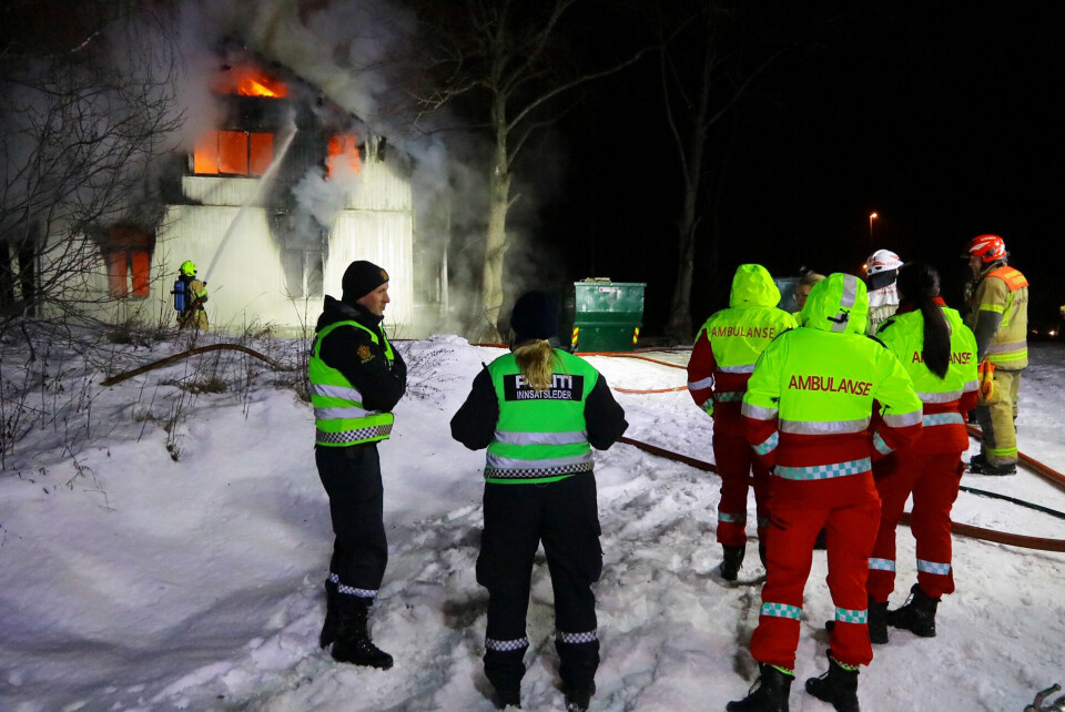Kjøsterud Gård totalskadd i brann