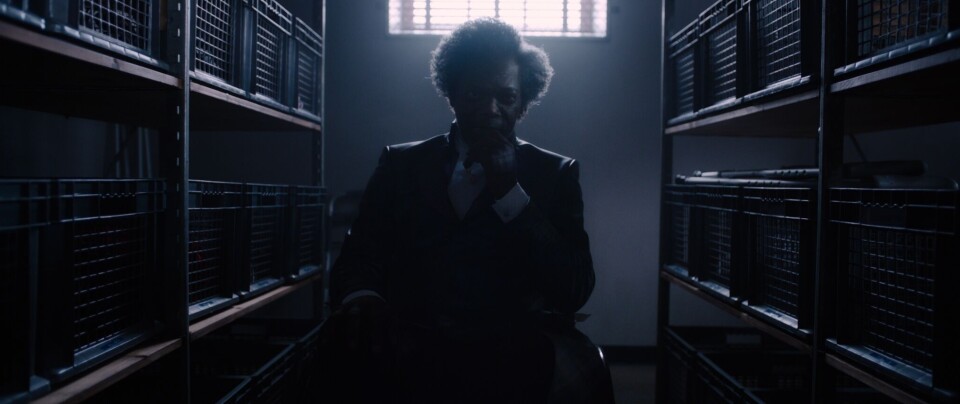 SUPERSKURKEN MR. GLASS: Samuel L. Jackson gjentar sin rolle fra «Unbreakable» som den benskjøre mesterhjernen med onde hensikter