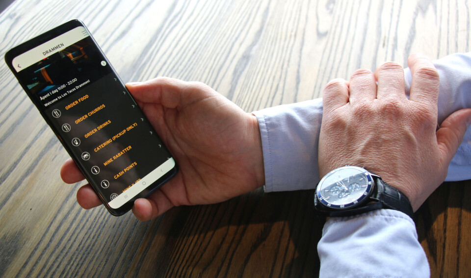 Går «all in» i Drammen - Los Tacos lanserer app
