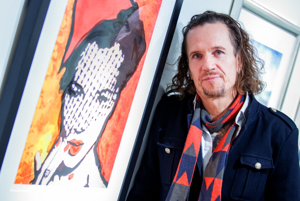 ESPEN EIBORG: Her med «Kate Moss». Prisen er 12.000 kroner.