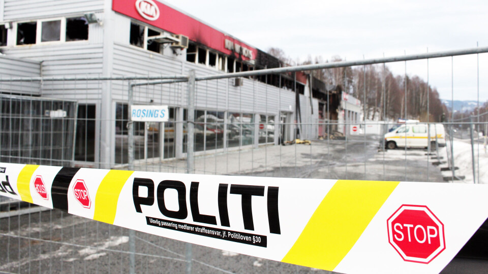 Kripos koblet inn i brannetterforskningen av Bråtens Bilco