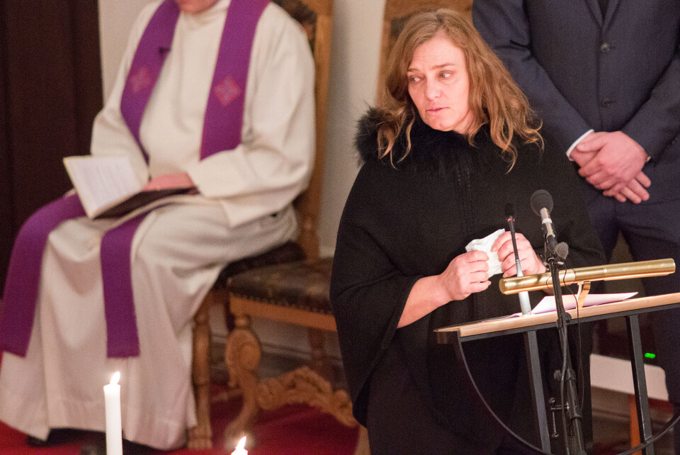 MORS TALE: - Du var perfekt, men verden var ikke det, sa mamma Gry Warsla.