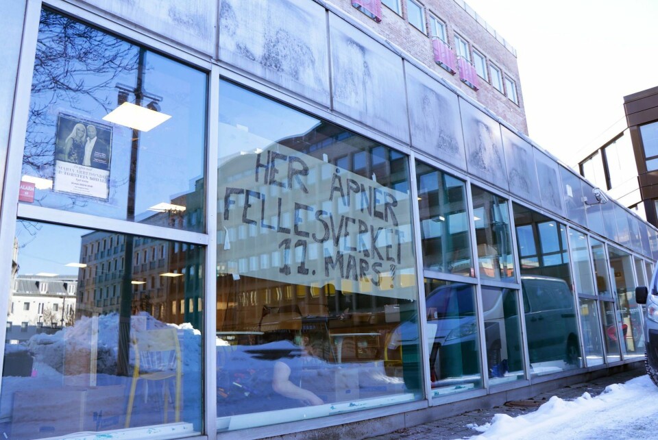 TV4-BYGGET: Fellesverket flytter inn på Torgeir Vraas Plass 4. (FOTO: STEINAR WEDVIK / DRM24)