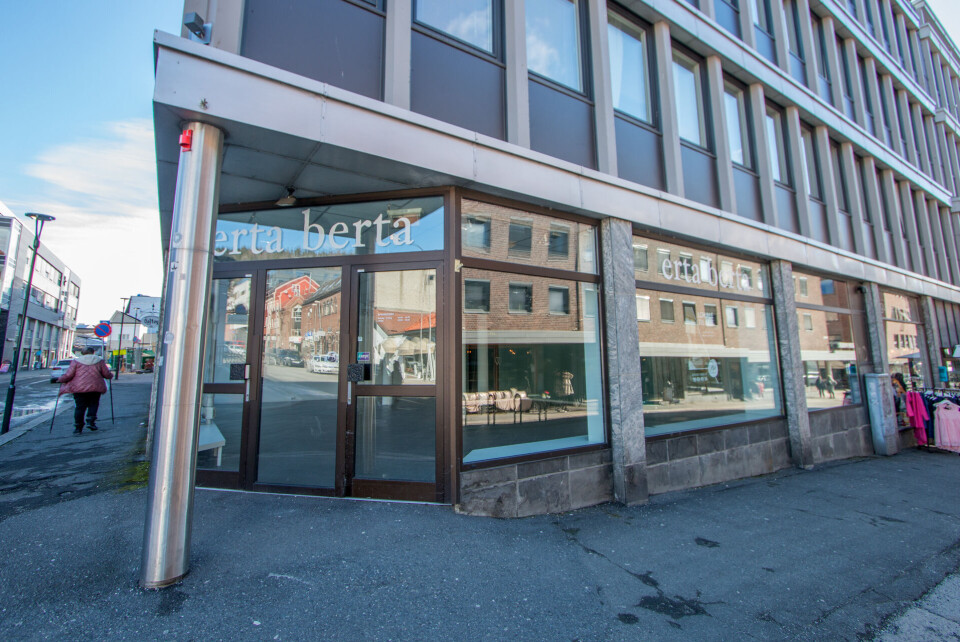 TOMME LOKALER: Barnebutikken Erta Berta stengte dørene i januar.