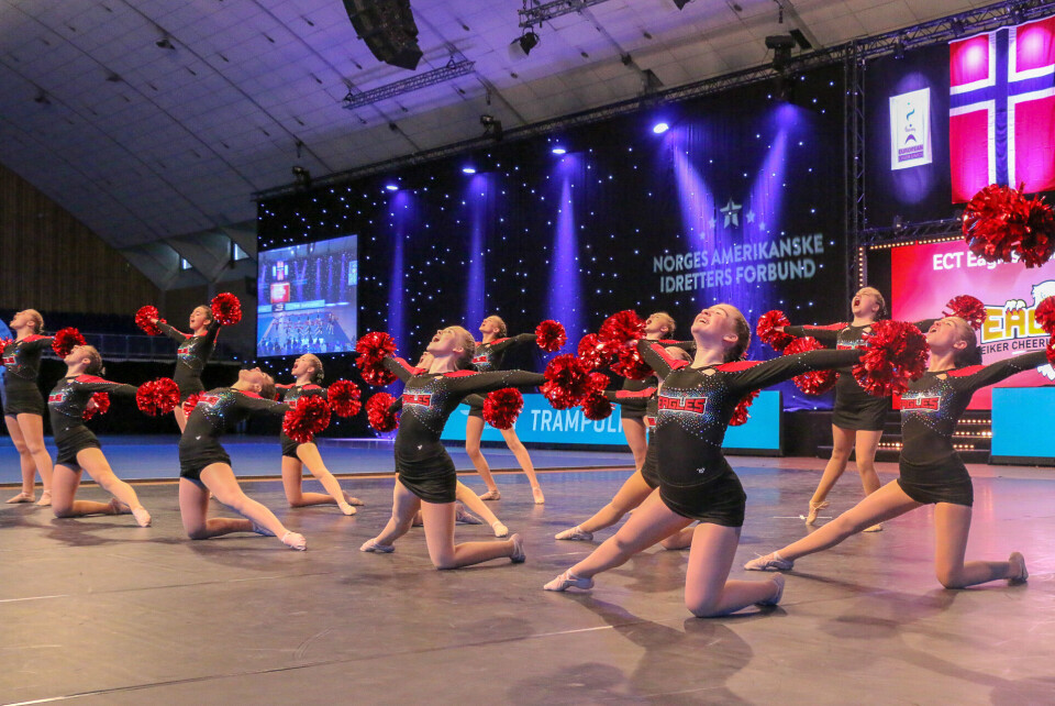 GULL: ECT Eagles Junior Dance Elite ble norgesmestre i sin kategori.