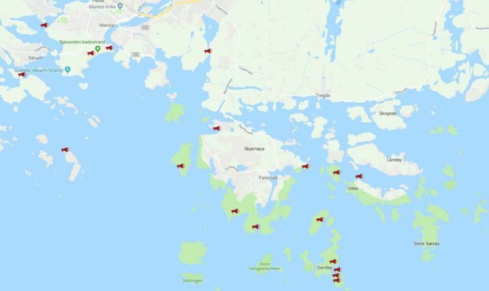 EKSEMPEL: Her er avfallssituasjonen i Mandal er kartlagt.
