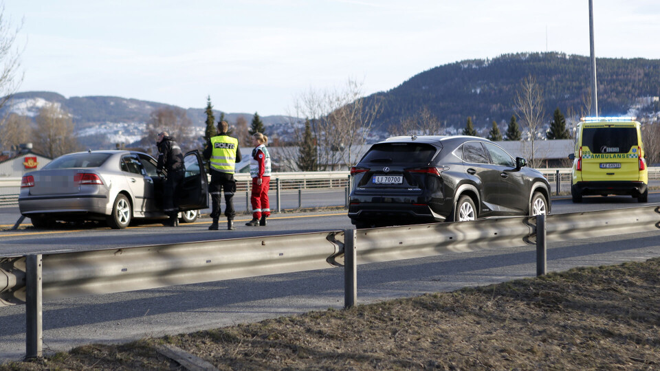 Mistenkt for ruskjøring etter E18-krasj i ettermiddagsrushet