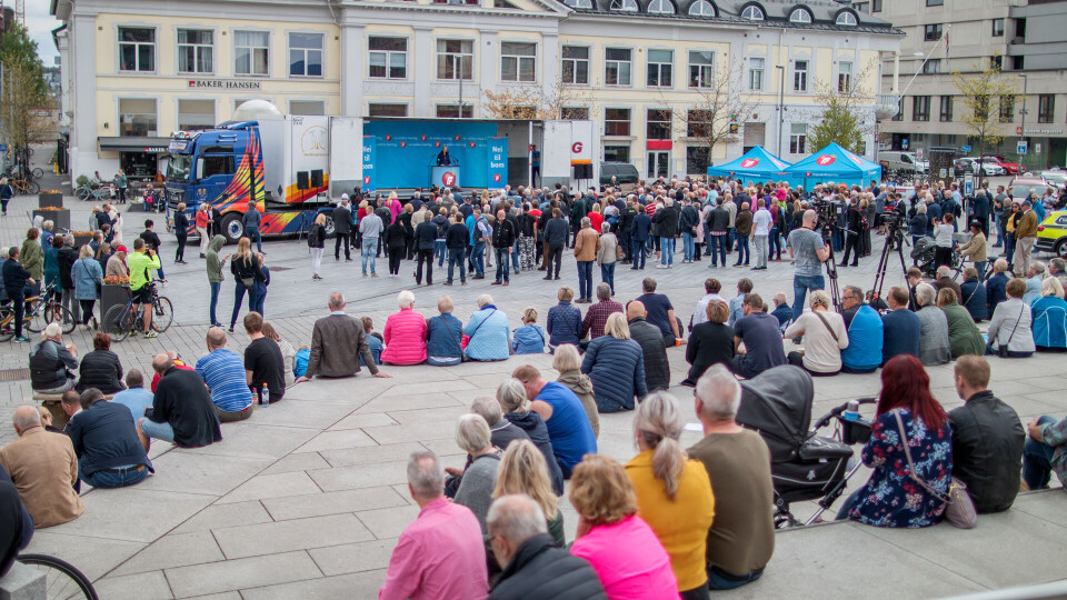 Venstre-siden tok grundig 1. mai-revansj i Drammen