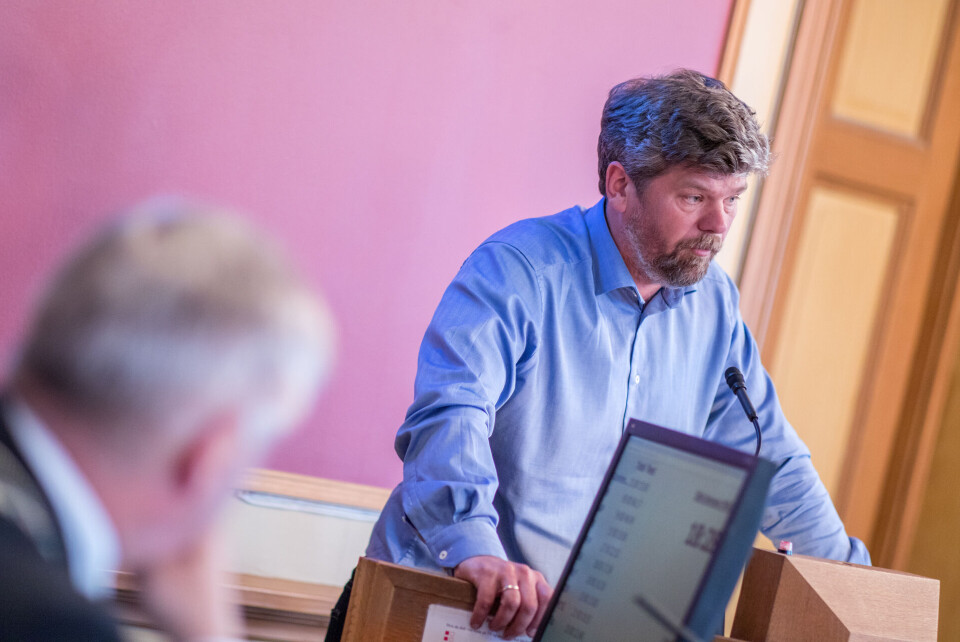 KRITISK: - Den siste tidens bomdebatt viser at vi etter høstens kommunevalg kan få et kommunestyre som er alt annet enn ansvarlig, sa MDG-leder Ståle Søresen.