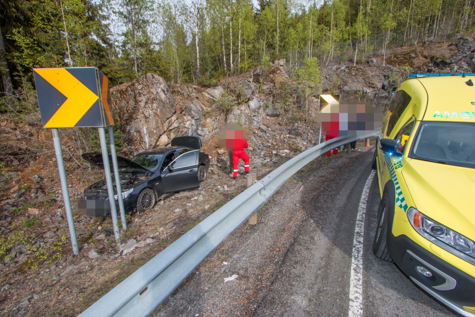 Politiet opplyser videre at det er opprettet sak på forholdet.PÅ FEIL STED TIL FEIL TID: Denne huggormen må trolig bøte med livet etter å ha fått en bil over seg - selv om den lå godt ute i grøfta og ikke på veibanen.