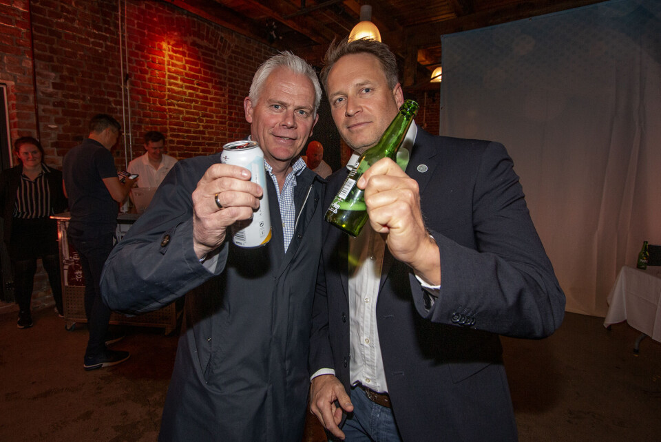 NYE PARTNERE: Petter Kittelsen (t.v.) og Christian Aass.